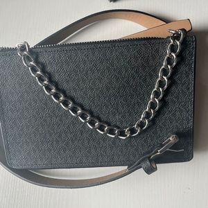 Michael Kors black/grey belt bag
